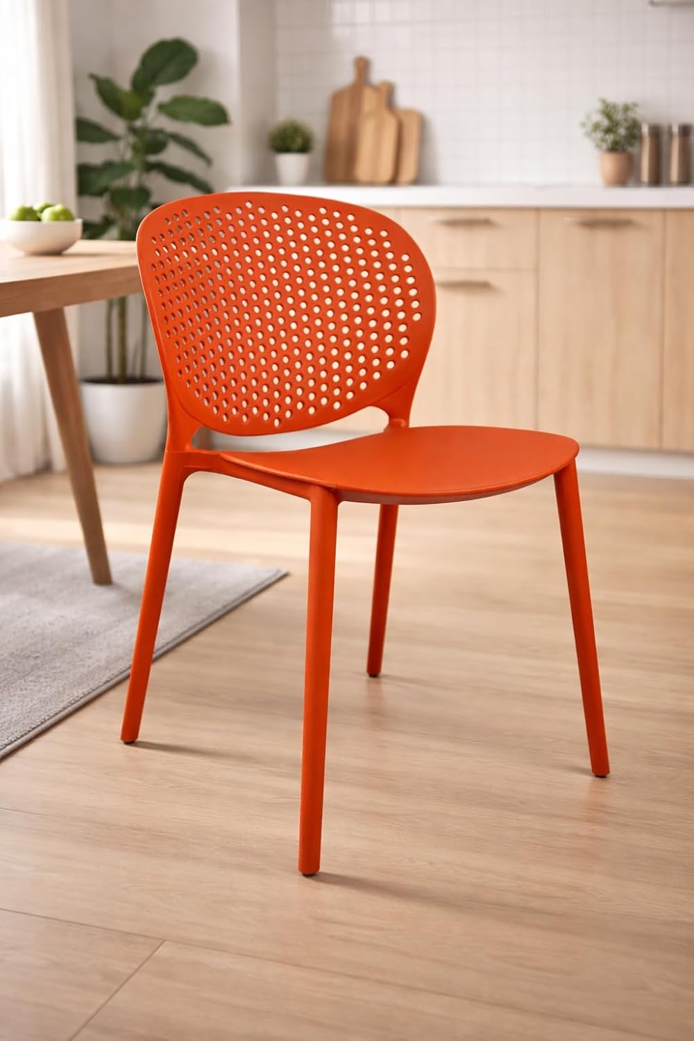 Modern Stackable Weather‑Resistant Patio Dining Chairs