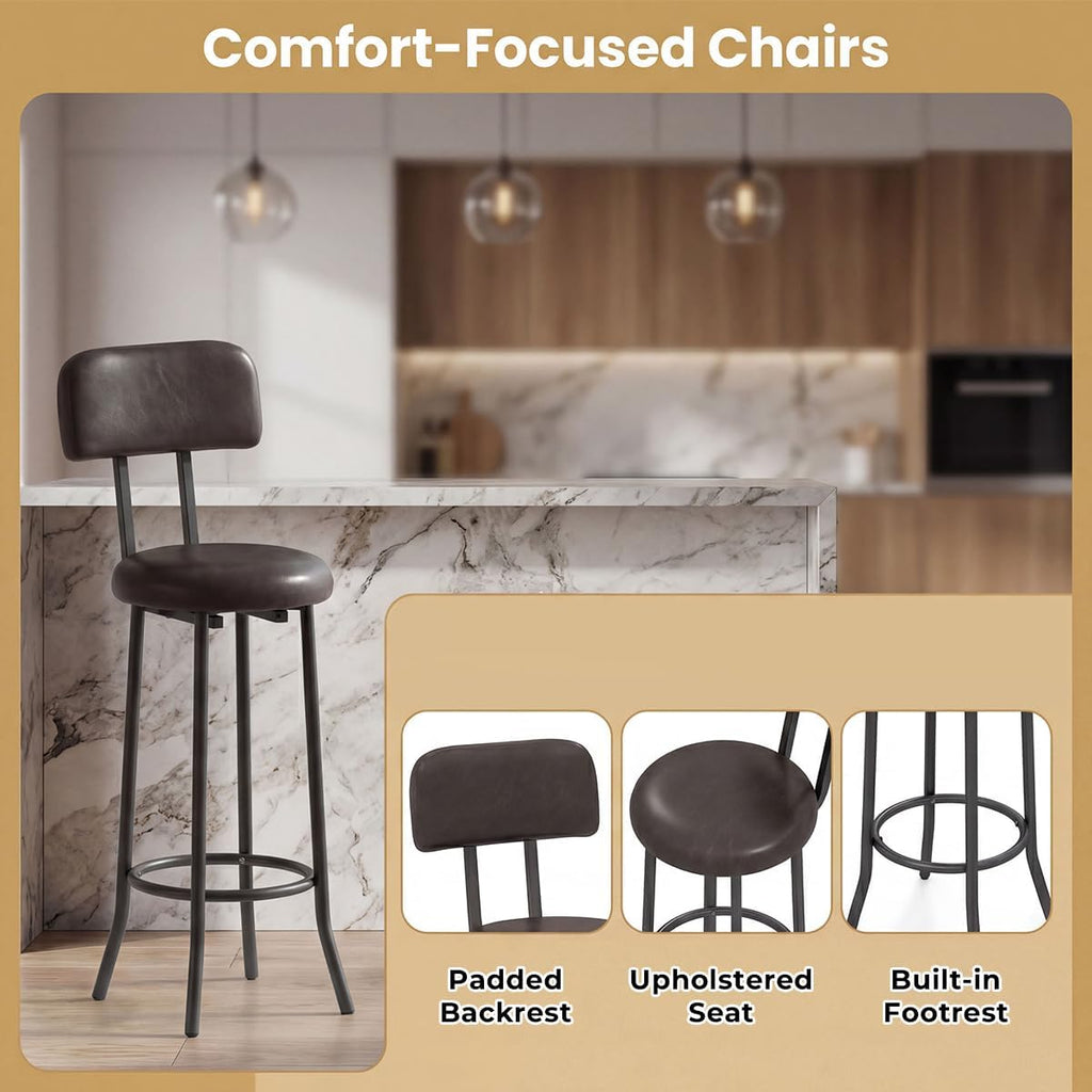 3‑Piece Counter‑Height Bar Dining Set