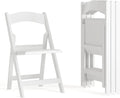 4‑Pack Heavy‑Duty Resin Folding Event Chairs