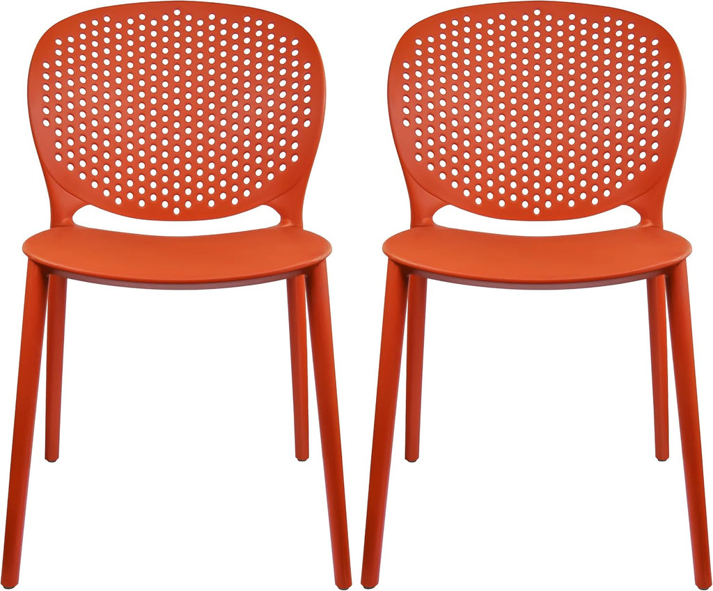 Modern Stackable Weather‑Resistant Patio Dining Chairs