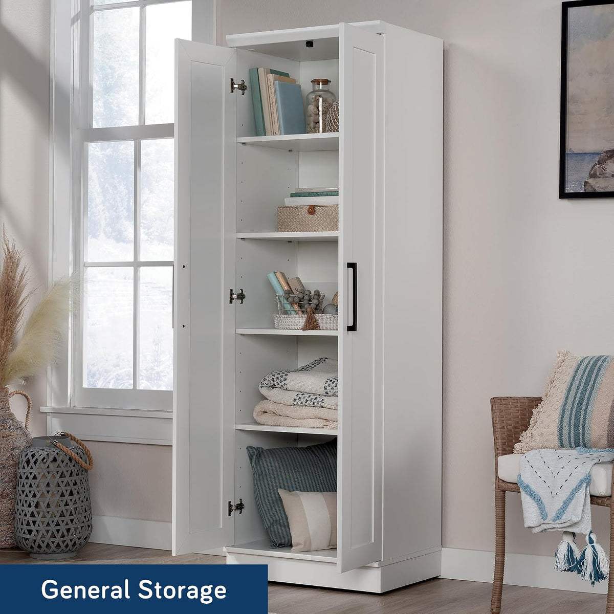Freestanding Kitchen Pantry Storage Cabinet