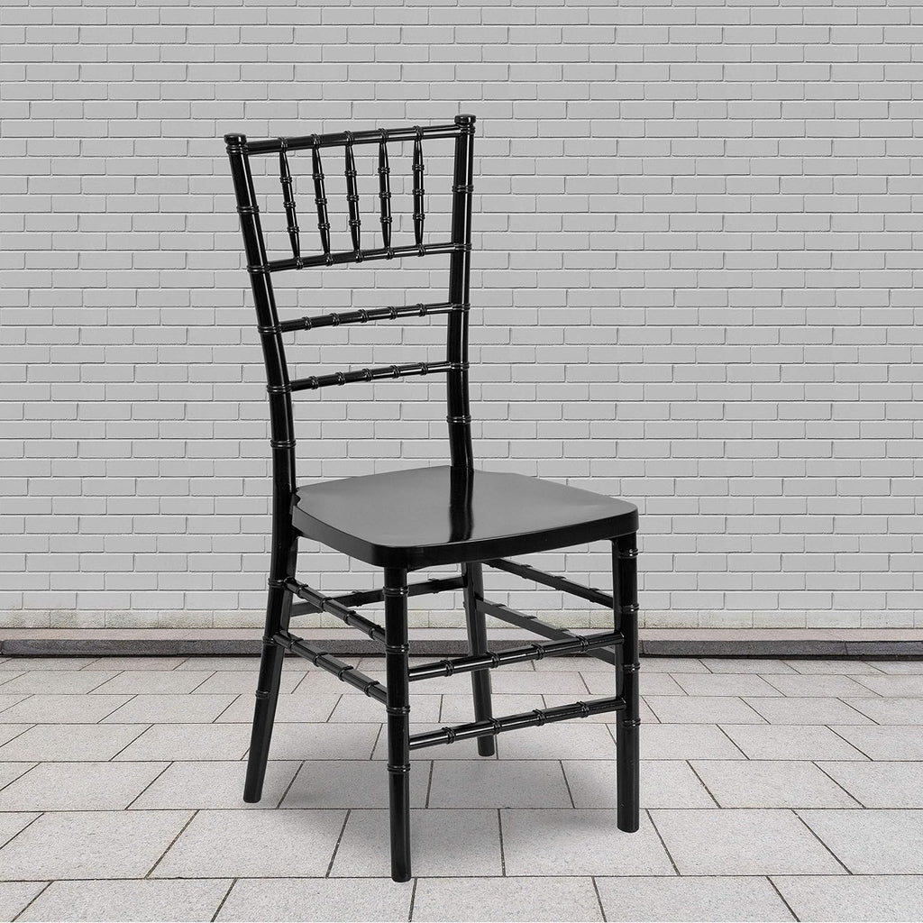 2‑Pack Stackable Resin Chiavari Event Chairs